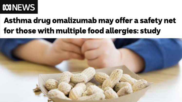 Asthma drug omalizumab